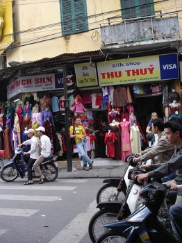 Want ao dai?  Go to granny silk shops.