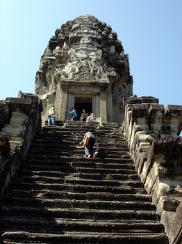 Stairs to Angkor Wat