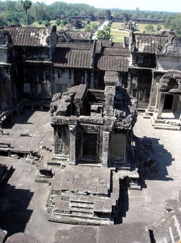 View of Angkor from tower