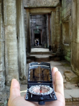 Temples are aligned to magnetic North