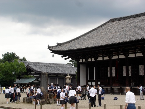 Schoolgirls at Todaji
