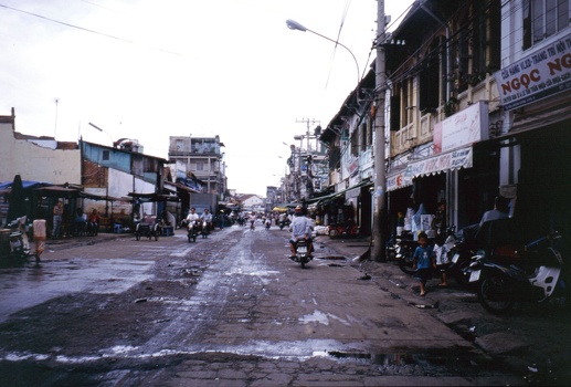 Rundown town
