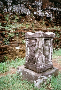 Mythical carvings