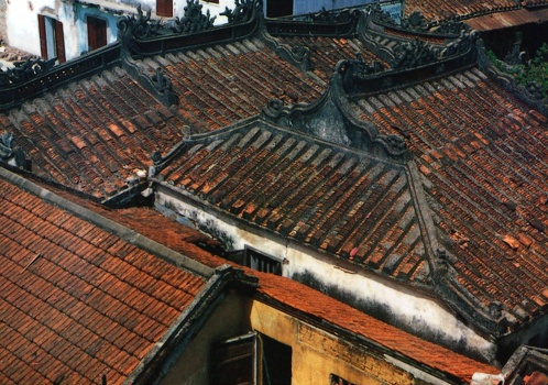 Hoi An old roofs