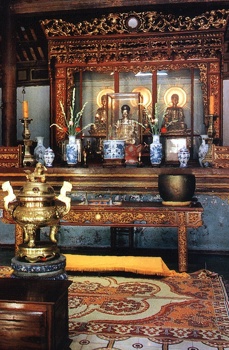 Thien Mu Pagoda Interior in Hue