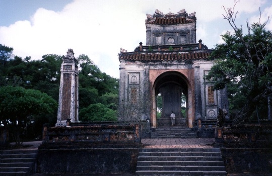 Tu Duc imperial tomb arch in Hue