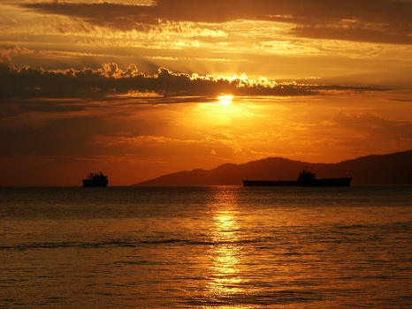 Sunset at Stanley Park