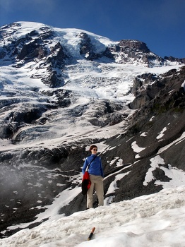 MP & the glacier