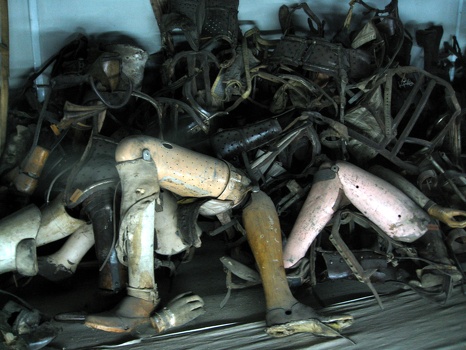 Confiscated Artificial Limbs
