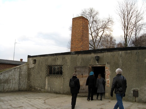 Crematorium at Auschwitz