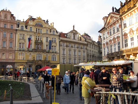Lesser Town Square Easter festivities