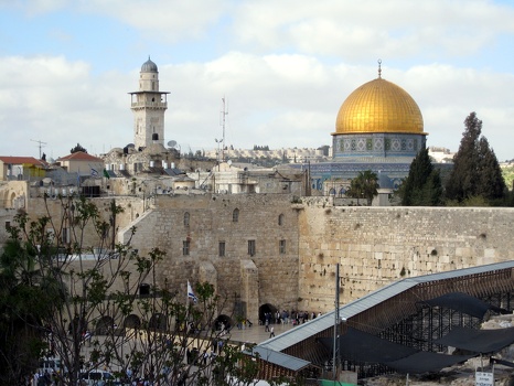 Western Wall and Temple Mount - Dome of the Rock