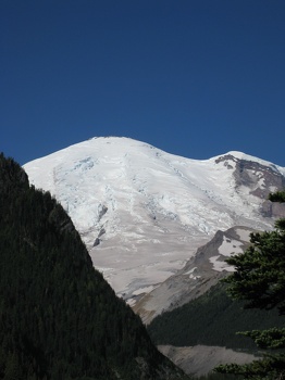 Sneak peak of Rainier summit