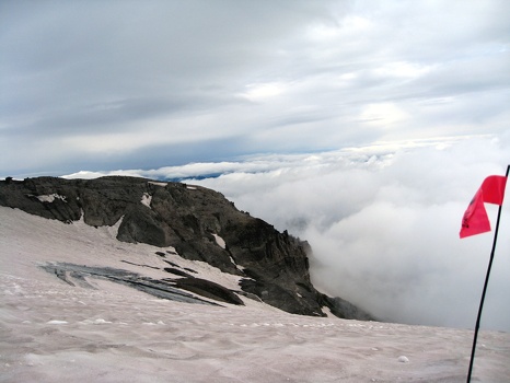 Clouds rolling in