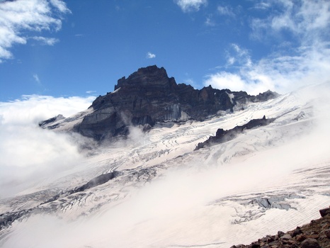 Crevasses and Little Tahoma