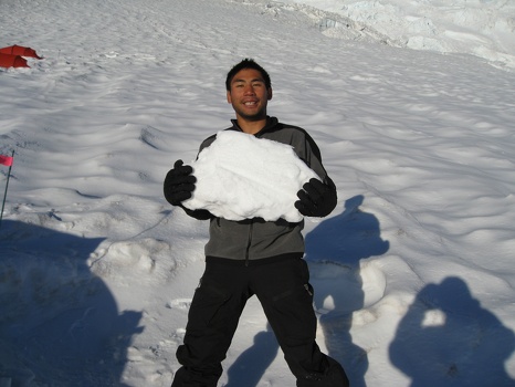 Pat & big snowblock