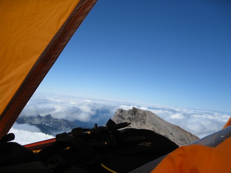 View from tent