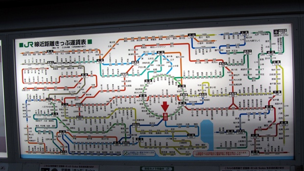 Transit map