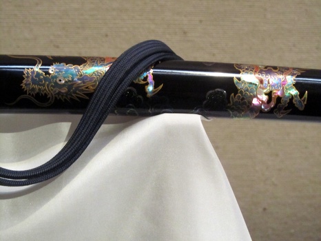 Dragon on sword sheath