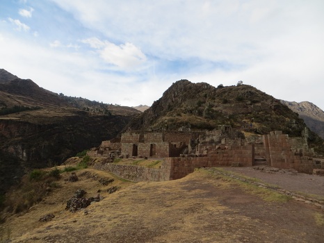 Inca ruins near Pisac Peru