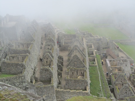 Machu Picchu at dawn