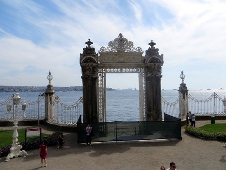 Imperial Gate of the Dolmabahce Palace
