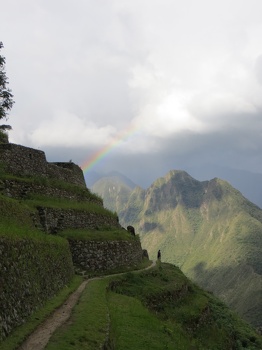 Rainbow on the Inca Trail