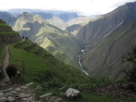 View on the Inca Trail