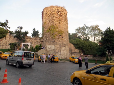 Ramparts of the walls of Constantinople