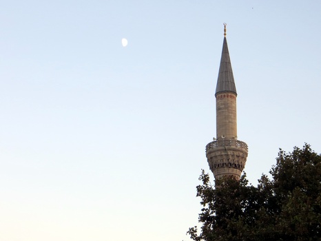Minaret of the Suleymaniye Mosque (Süleymaniye Camii) 