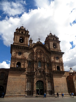 Iglesia Compañia de Jesus, Plaza se Armas, Cuzco, Peru