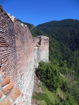 Fortress Poenari ramparts