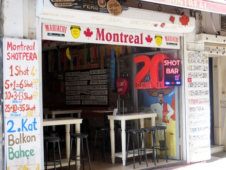 Montreal bar in Istanbul