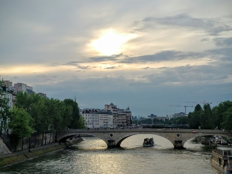 The Pont Saint-Michel