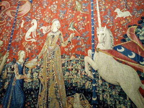 The Lady and the Unicorn at Musée de Cluny