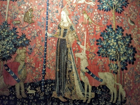 The Lady and the Unicorn at Musée de Cluny