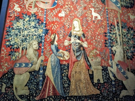 The Lady and the Unicorn at Musée de Cluny