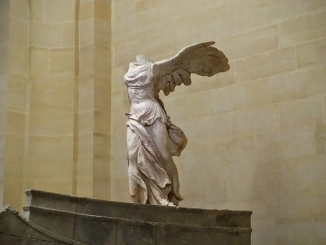 Victoire de Samothrace in Louvre