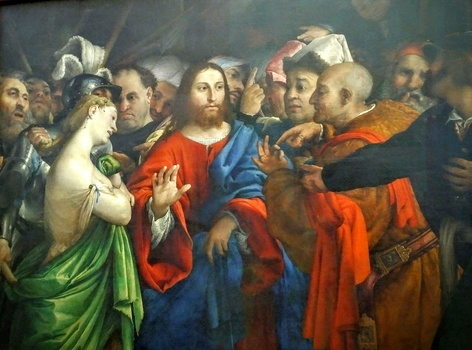 Christ and the Woman taken in Adultery