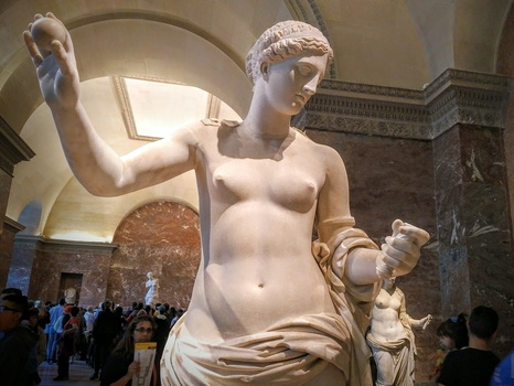 Female nude by Praxiteles