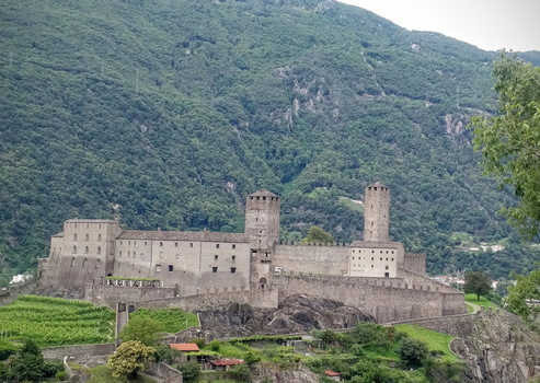 Castelgrande castle in Bellinzona