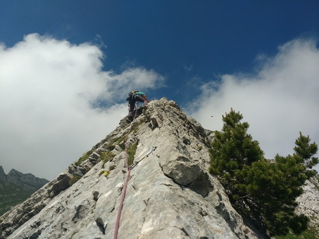 Climbing Mt Pilatus