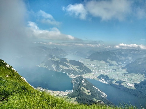 View from Mount Pilatus