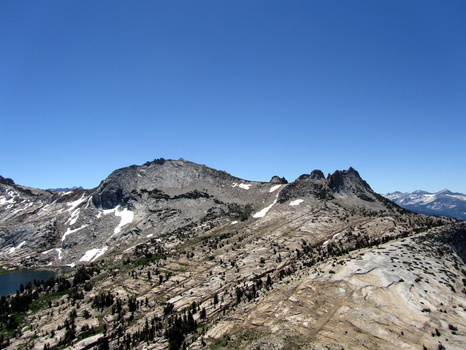 Climbing Cathedral Peak