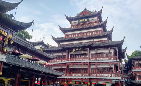 Around Shanghai Temple of the Town God 