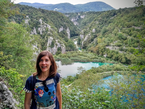 MP at The wonders of Plitvice National Park