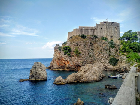 Fort Lovrijenac in Dubrovnic