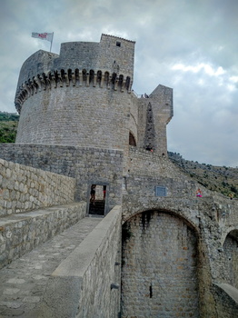 Fort Lovrijenac ramparts