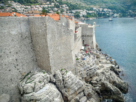 Ramparts in Dubrovnic