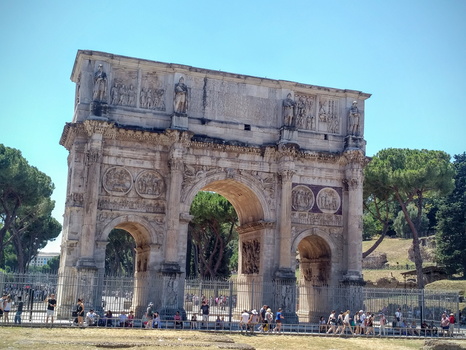 Arch of Constantine in Rome